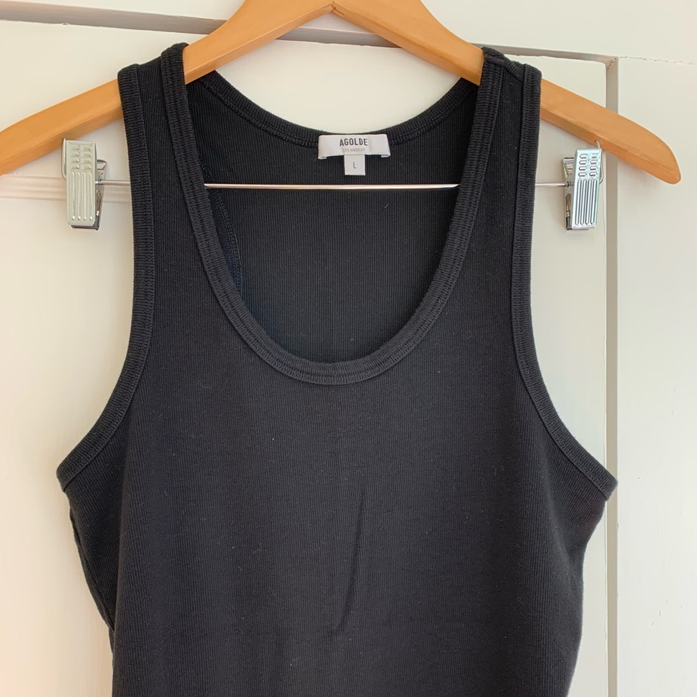 AGOLDE black ribbed bodysuit